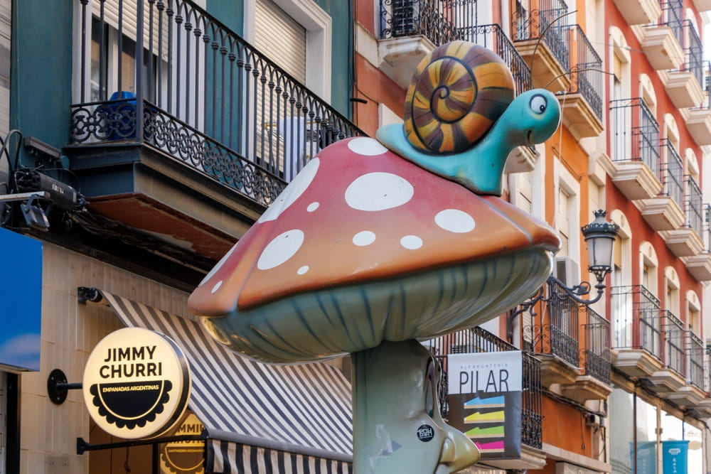Calle de Las Setas en Alicante