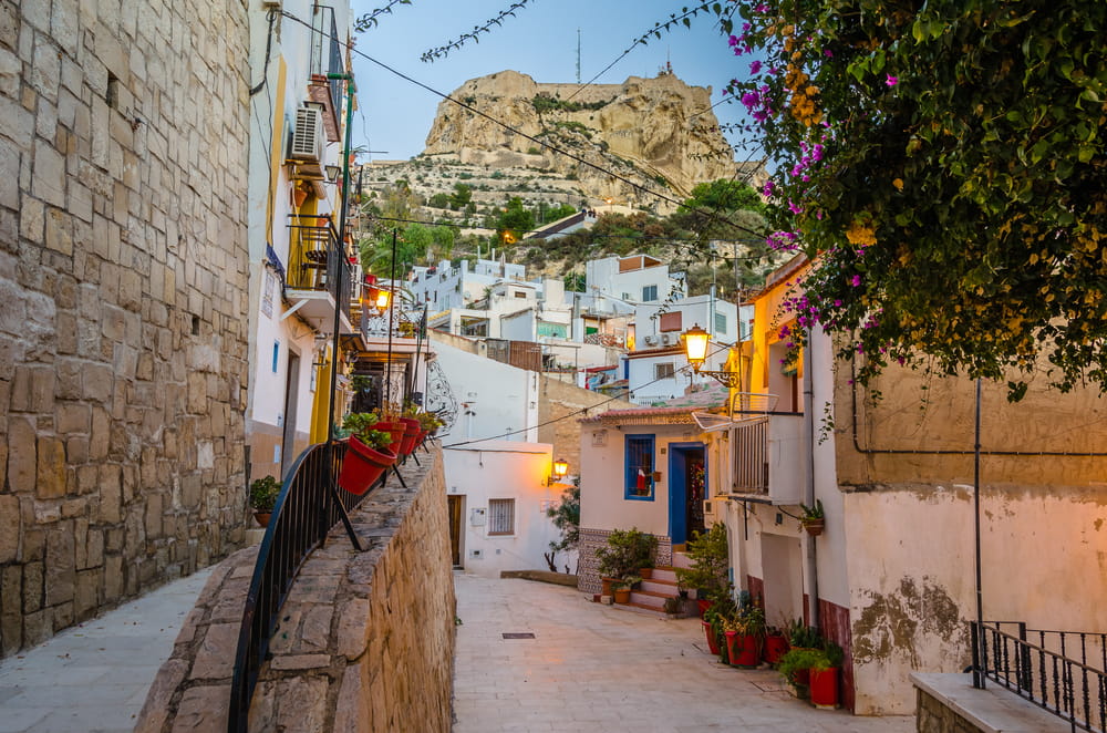 Casco antiguo de Alicante: Barrio de Santa Cruz