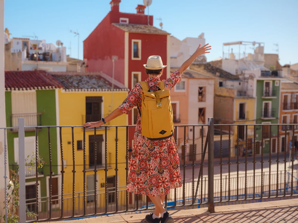 Casas de colores en Villajoyosa